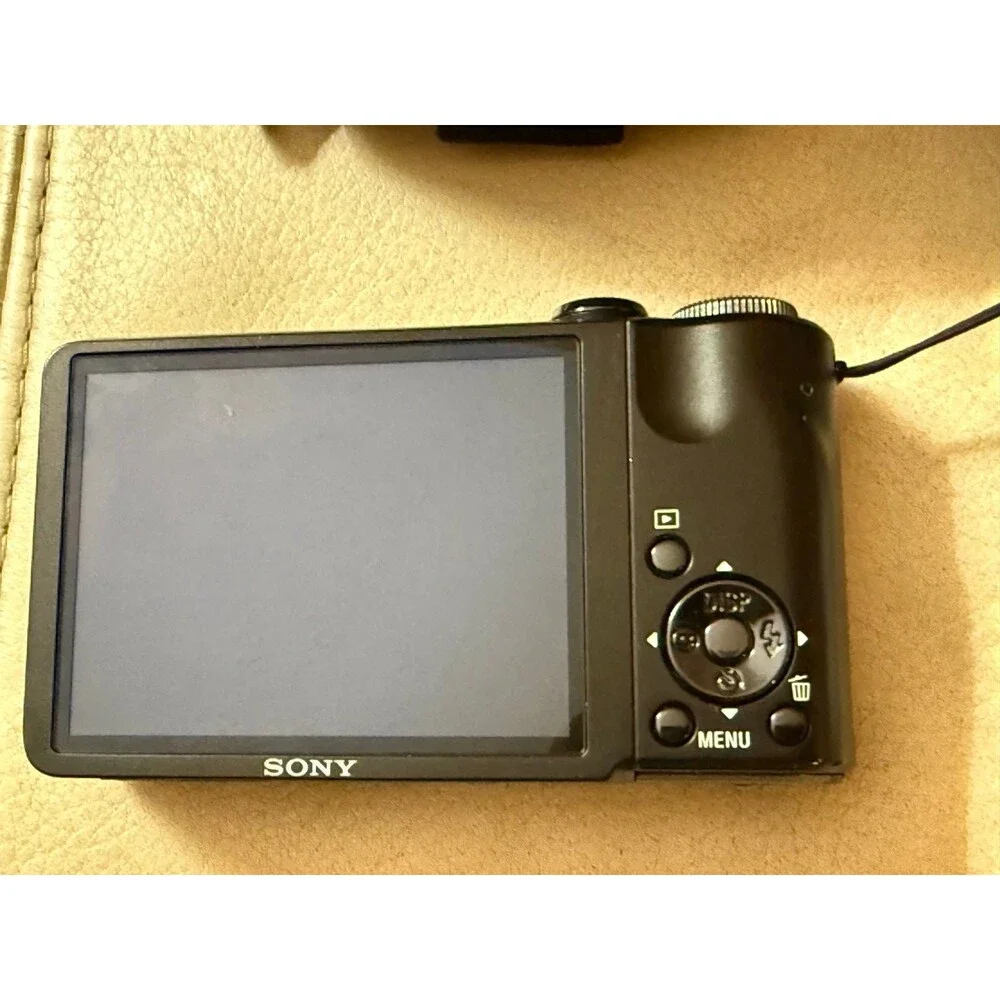 Sony Cyber-Shot DSC-H55 14.1MP Digital Camera 10x Zoom Black TESTED/WORKING